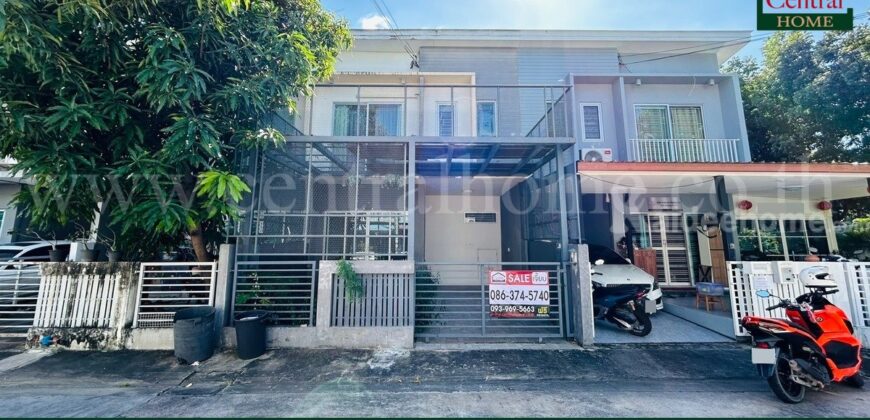 ทาวน์เฮาส์ เดอะ คอนเนค สุวรรณภูมิ ซอยกิ่งแก้ว 37 ถูกที่สุดในโครงการ