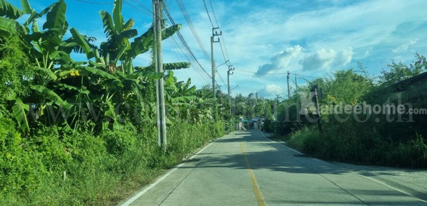 ที่ดินถมแล้ว พร้อมสิ่งปลูกสร้าง 1-2-40 ไร่ บางรักน้อย 16 ใกล้ MRT ไทรม้า