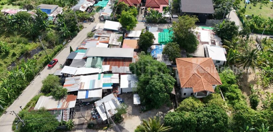 ที่ดินถมแล้ว พร้อมสิ่งปลูกสร้าง 1-2-40 ไร่ บางรักน้อย 16 ใกล้ MRT ไทรม้า