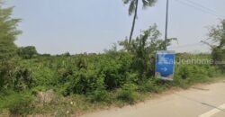 ขายที่ดินผืนใหญ่นนทบุรี ติดถนนกว้างเกิน 10 เมตร ซอยวัดพระเงิน (บางม่วง-บางคูลัด) อ.บางกรวย(บางใหญ่) นนทบุรี