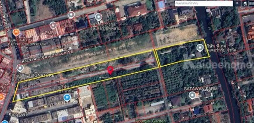 ขายที่ดิน พร้อมสิ่งปลูกสร้าง พื้นที่สีส้ม ใกล้ตลาดสด แหล่งท่องเที่ยว ถนนพระราม 2 โทร. 0814018666