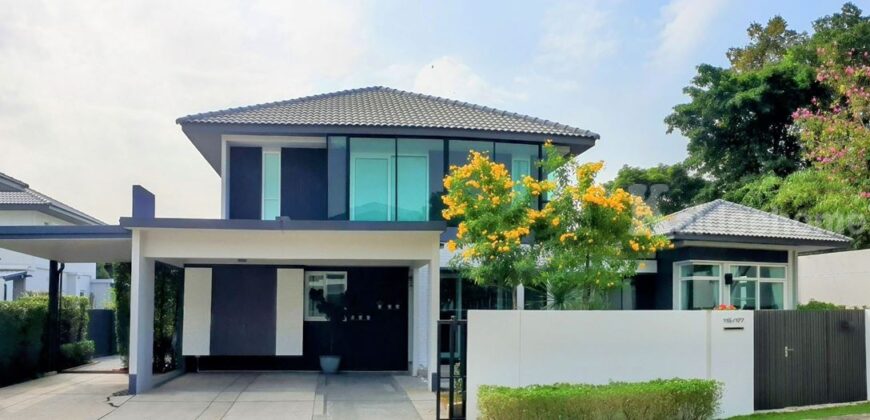 ขายบ้านเดี่ยว มัณฑนา วงแหวน-บางบอน ถ.บางบอน 4 บ้านสวย หลังมุม ไซส์ใหญ่ แต่งครบ พร้อมอยู่ โทร 065-525-4354