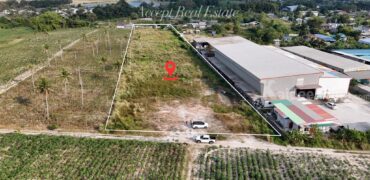 ขายที่ดินเปล่าเหมาะสำหรับทำโกดังสินค้า ออฟฟิศ ห้วยโป่ง ระยอง