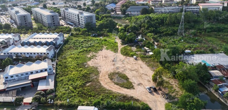 ที่ดินสวยทำเลดีอยู่แหล่งชุมชน แหลมฉบัง ชลบุรี 5ไร่ 2งาน 56.9 ตร.ว