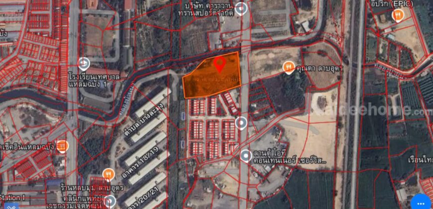 ที่ดินสวยทำเลดีอยู่แหล่งชุมชน แหลมฉบัง ชลบุรี 5ไร่ 2งาน 56.9 ตร.ว