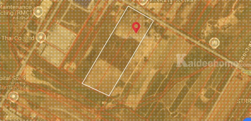 ขายที่ดินสวยทำเลดีติดถนนซอยนิคมสาย11 นิคมพัฒนา ระยอง