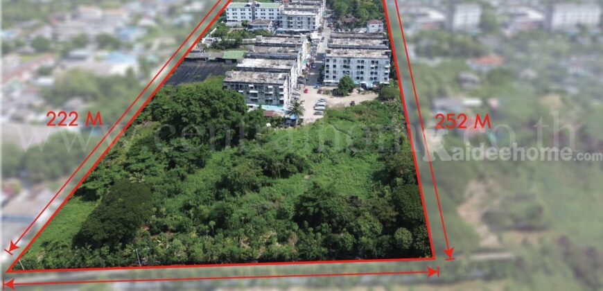 ที่ดินแปลงสี่เหลี่ยมสวย ถมแล้ว 14-0-27 ไร่ เพชรเกษม 69