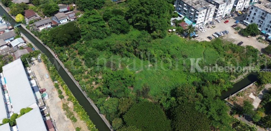 ที่ดินแปลงสี่เหลี่ยมสวย ถมแล้ว 14-0-27 ไร่ เพชรเกษม 69