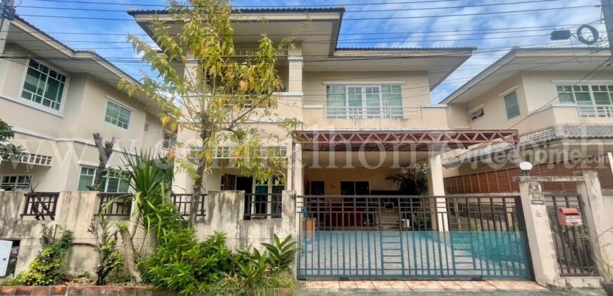 ให้เช่า บ้านเดี่ยว หมู่บ้าน ปัญฐิญา พระราม 5 โครงการ 2