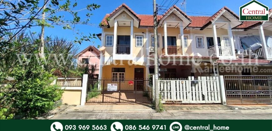 ทาวน์เฮ้าส์ หมู่บ้านปิ่นทอง 2 ซอยช่างอากาศอุทิศ 18 หลังมุม ราคาถูกที่สุดในย่าน