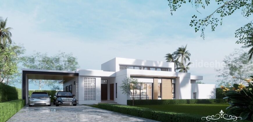 Luxury Pool Villa Pattaya 6 ห้องนอน 6 ห้องน้ำ 7 ที่จอดรถ โถงสูง 4.5 เมตร