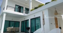 ขายพูลวิลล่าหัวหิน The Modern Pool Villa Huahin 2 ชั้น ตกแต่งอย่างดี พื้นที่ 80.8 ตรว. เฟอร์นิเจอร์อย่างดีครบ Tel. 063-289-7879