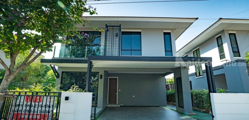 ขาย 6.49 ลบ.บ้านที่ทำเลดีที่สุด สัมมากร ชัยพฤกษ์-แจ้งวัฒนะ บิลด์อินสวยทั้งหลัง ติดถนนใหญ่ ใกล้ห้างโรบินสันราชพฤกษ์ ห่างเพียง 3.1 กิโลเมตร