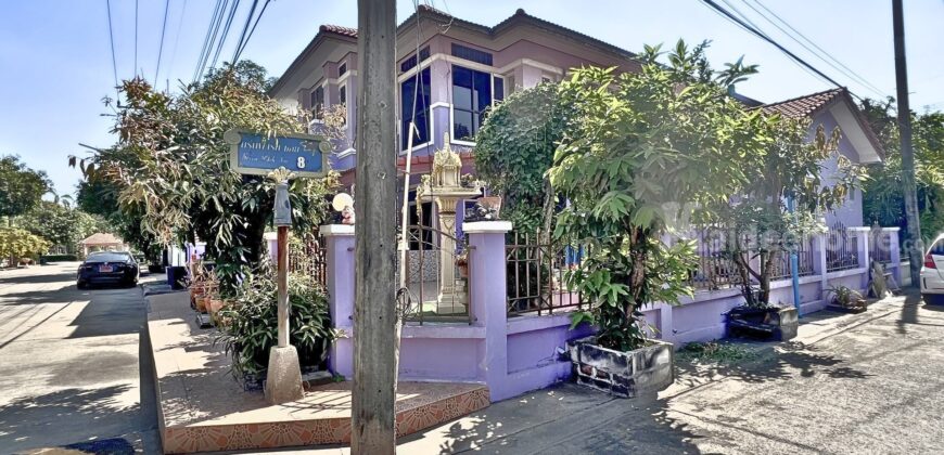 ขายบ้านเดี่ยวหลังมุม บ้านฟ้ากรีนพาร์ค รังสิต คลอง2 เฟส2 ราคาถูกที่สุดในโครงการ