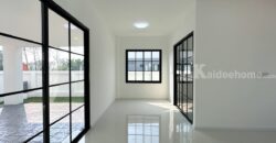 บ้านชั้นเดียว หมู่บ้านปีกไม้ 1 คลองถนน – ลาดปลาดุก เลียบคลองประปามหาสวัสดิ์ ใกล้ เซ็นทรัลเวสต์เกต, ตลาดบางใหญ่ และ รถไฟฟ้า MRT คลองบางไผ่