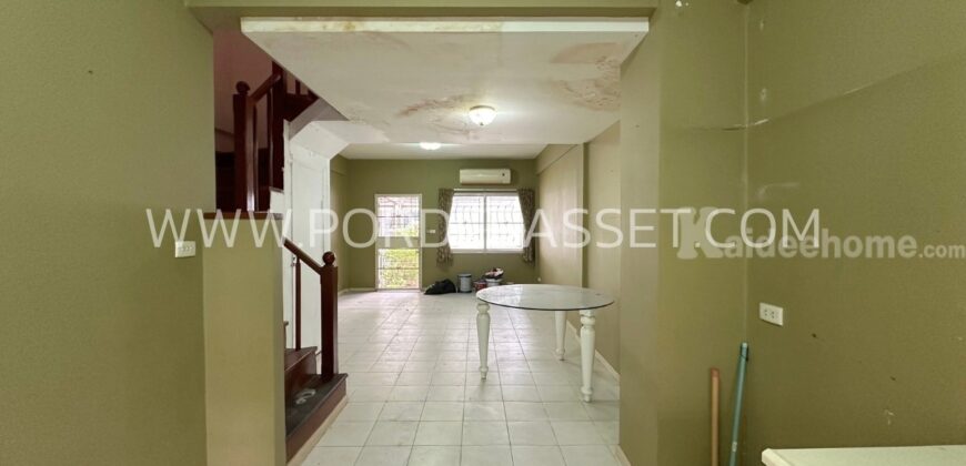 ขายถูกมาก!! ทาวน์เฮ้าส์ ศุภาลัยวิลล์ รัตนาธิเบศร์ แคราย ใกล้รถไฟฟ้า MRT ศูนย์ราชการนนทบุรี เมืองนนทบุรี