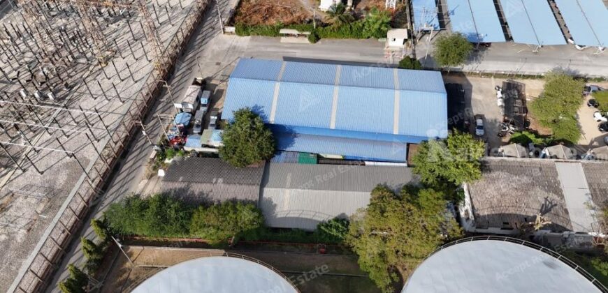 ที่ดินพร้อมสิ่งปลูกสร้างสวยทำเลดีใกล้ Thai Oil อ่าวอุดม แหลมฉบัง ชลบุรี