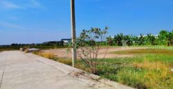 ขายที่ดินเปล่าถมแล้วมี+น้ำ+ไฟ ( ราคา15,000/ตร.วา )