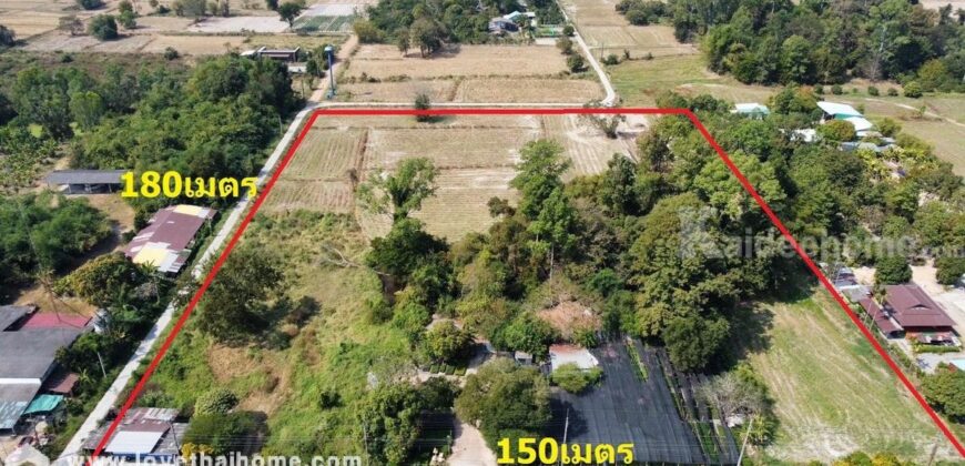 ขายที่ดิน ติดถนนใหญ่บ้านนา-แก่งคอย พื้นที่ 16-3-27.6 ไร่ แปลงใหญ่สวยมาก เหมาะทำโฮมสเตย์,รีสอร์ท ราคาถูกสุดในย่านนั้น