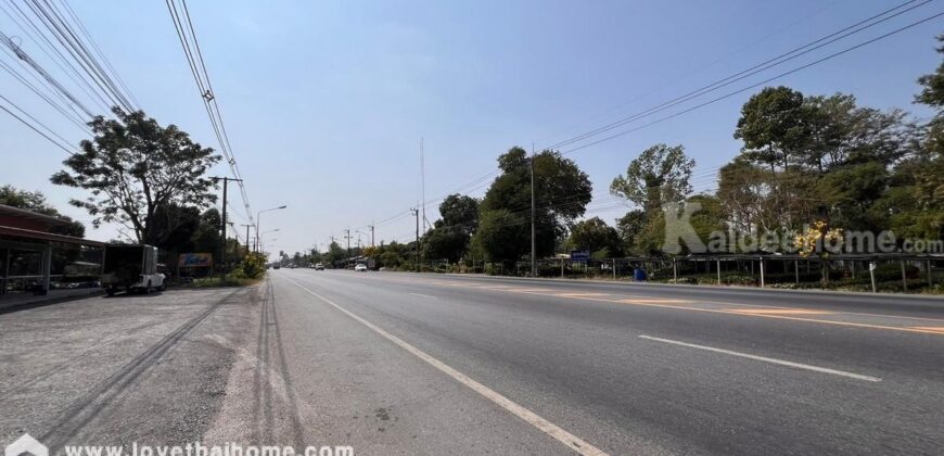 ขายที่ดิน ติดถนนใหญ่บ้านนา-แก่งคอย พื้นที่ 16-3-27.6 ไร่ แปลงใหญ่สวยมาก เหมาะทำโฮมสเตย์,รีสอร์ท ราคาถูกสุดในย่านนั้น