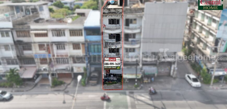 อาคารพาณิชย์ 4.5 ชั้น ติดถนนพิบูลสงคราม – ท่าน้ำนนท์