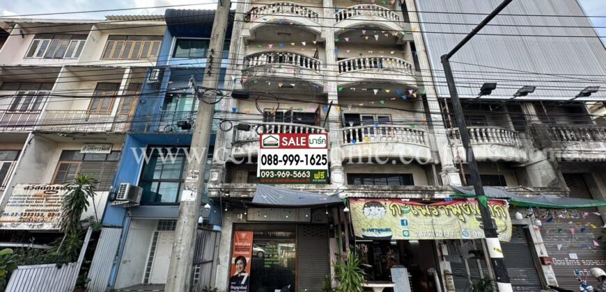 อาคารพาณิชย์ 4.5 ชั้น ติดถนนพิบูลสงคราม – ท่าน้ำนนท์