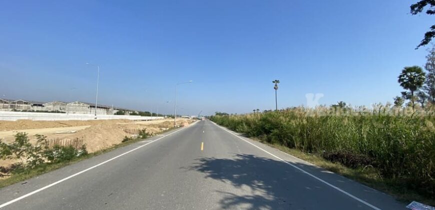 ที่ดิน 3 ไร่ 25 ตร.ว. ติดมอเตอร์เวย์ M81 บางใหญ่ – กาญจนบุรี