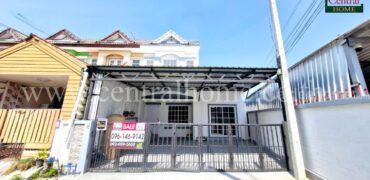 ทาวน์โฮม หมู่บ้าน เมืองประชา บางคูวัด รีโนเวทใหม่ทั้งหลัง พร้อมเข้าอยู่