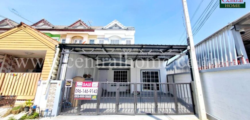 ทาวน์โฮม หมู่บ้าน เมืองประชา บางคูวัด รีโนเวทใหม่ทั้งหลัง พร้อมเข้าอยู่