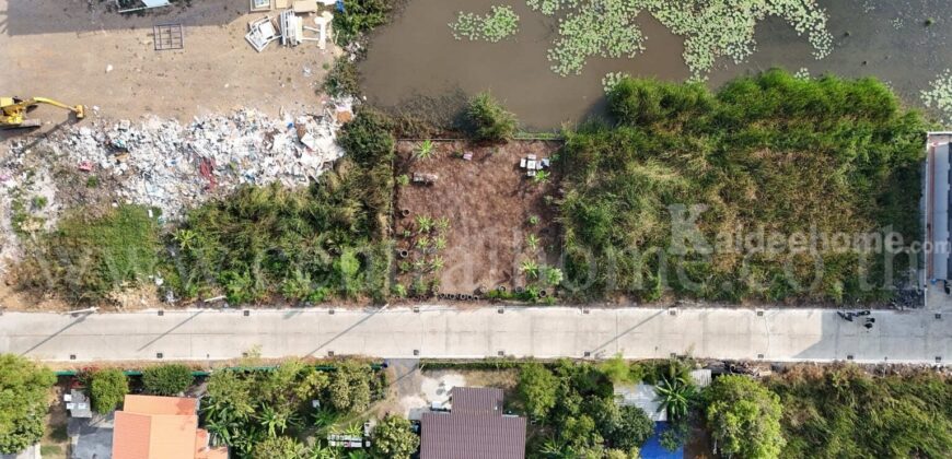 ที่ดินเปล่า 100 ตร.ว. ซอยบงกช 71 คลอง 2 คลองหลวง – ปทุมธานี