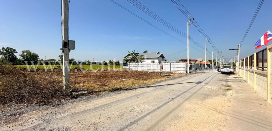 ที่ดินจัดสรร 100 ตร.ว. ซอยสังฆสันติสุข 48 หนองจอก ทำเลดี