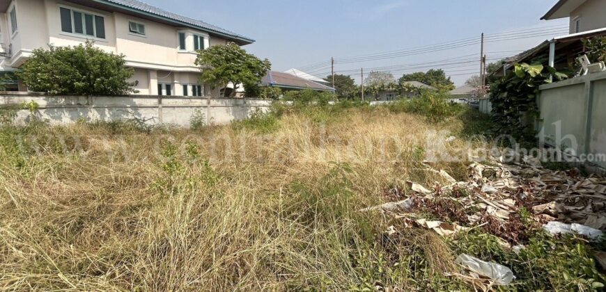 ที่ดินเปล่า ถมแล้ว หมู่บ้าน มหาชัยเมืองทอง 117 ตร.ว. ขายต่ำกว่าประเมิน