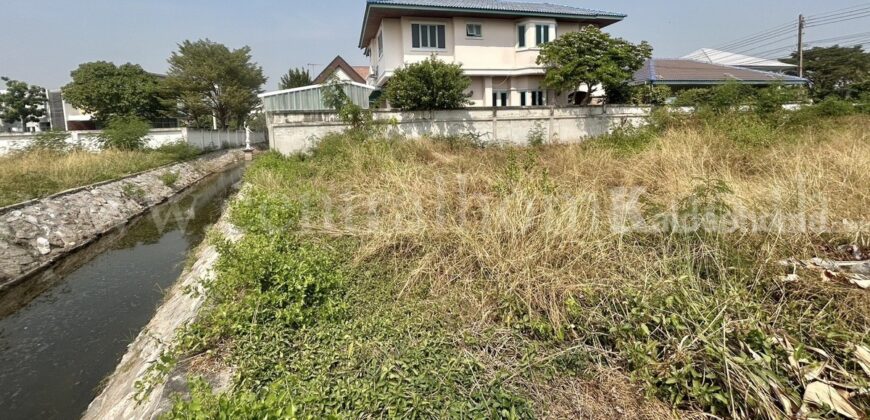 ที่ดินเปล่า ถมแล้ว หมู่บ้าน มหาชัยเมืองทอง 117 ตร.ว. ขายต่ำกว่าประเมิน