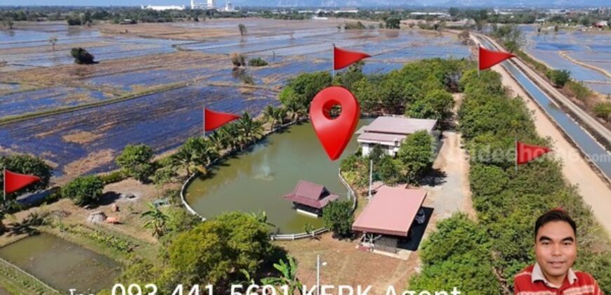 ขายที่ดินบ้านสวน เสาไห้ สระบุรี 6 ไร่ 2 งาน 39 ตรว. มีบ้านปูนลอฟท์ บ้านสวนพร้อมอยู่ ติดต่อ คุณเกริก 0934415691