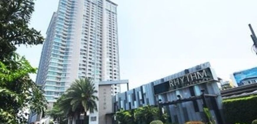 ขาย/ให้เช่า คอนโด Rhythm Ratchada ใกล้ MRT รัชดาภิเษก 1ห้องนอน ขนาด 36 ตร.ม. ชั้น 22 ตึก B โทร 080-919-9995