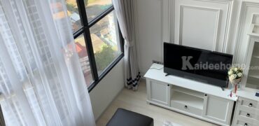 ให้เช่าคอนโด Knightbridge Prime สาทร ใจกลางสาทร ห้อง duplex มีบันไดเดือนขึ้นชั้น 2 ได้ โทร 090-963-949หก