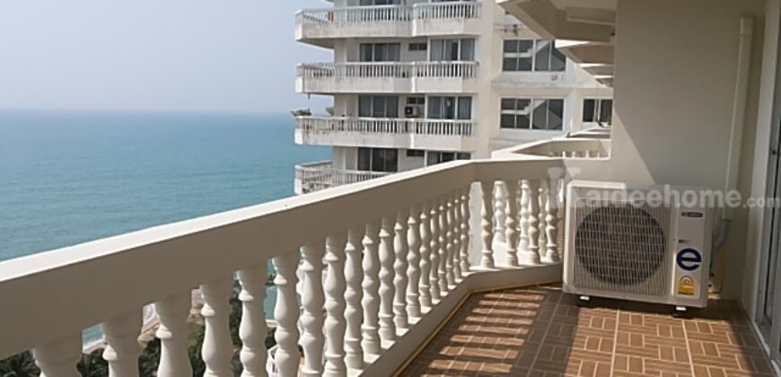 For Sale P.M.Y Beachfront Condominium 149 sqm. 2b3b , Fully Furnished , Sea View size 149.7 sqm.