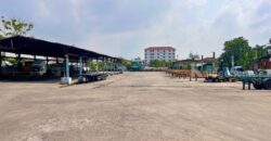 ขายที่ดิน พร้อมโกดัง พระสมุทรเจดีย์ สมุทรปราการ ผังสีแดง แปลงสวย ใกล้ศุลกากรฯ ท่าเรือ