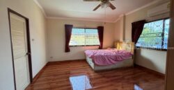 บ้านเดี่ยวสองชั้นพร้อมสระว่ายน้ำ หมู่บ้านพบโชค สัตหีบ ชลบุรี