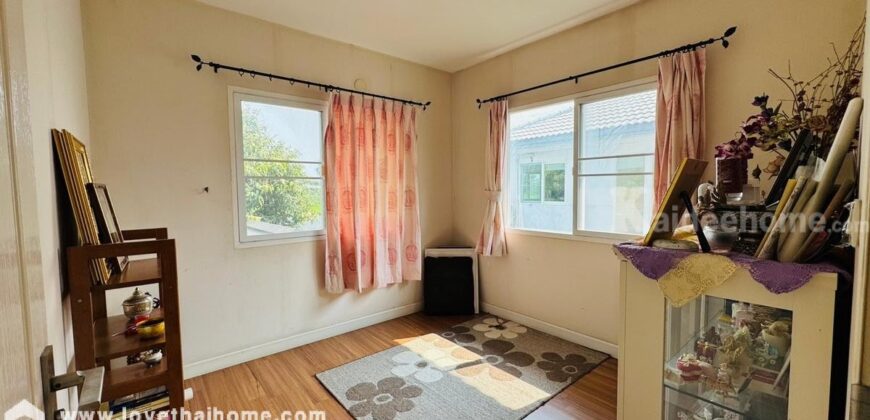 ขายบ้านเดี่ยว 2 ชั้น หมู่บ้านชัยพฤกษ์ แจ้งวัฒนะ-ราชพฤกษ์ ถนนราชพฤกษ์ บ้านหลังริม พื้นที่ 67.2 ตรว. ใกล้โรบินสัน ราชพฤกษ์