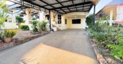 บ้านเดี่ยวสองชั้นพร้อมสระว่ายน้ำ หมู่บ้านพบโชค สัตหีบ ชลบุรี