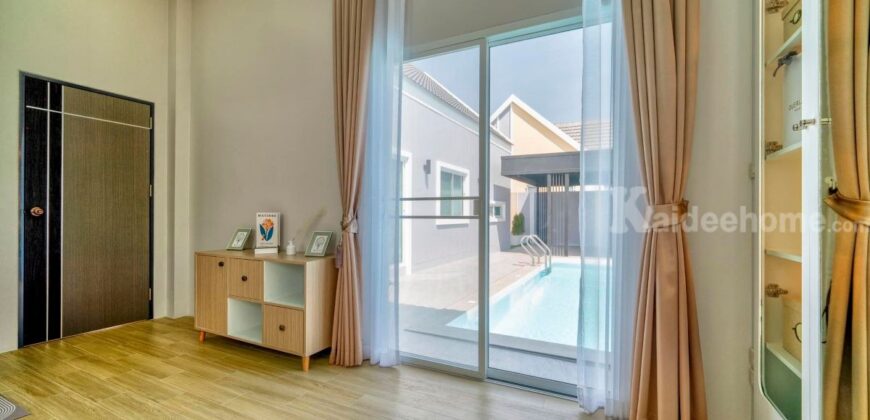 บ้านใหม่พูลวิลล่า ทำเลดีการเดินทางสะดวกสบาย พัทยา ชลบุรี