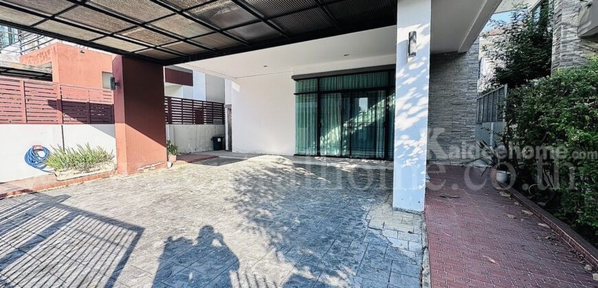 บ้านแฝด หมู่บ้าน เปี่ยมสุข บางบัวทอง – พิมลราช พร้อมอยู่ ทำเลดี ราคาถูก