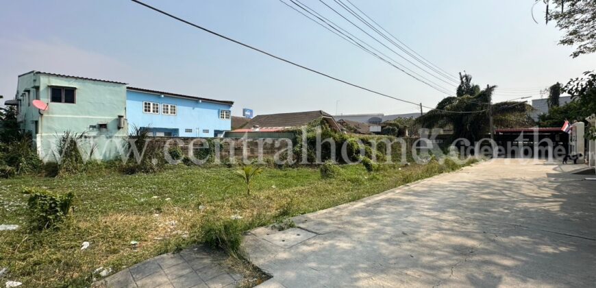 ที่ดินเปล่า ซอยไผ่เตย 1 แปลงริม หลังบิ๊กซี ห้วยจรเข้ – นครปฐม