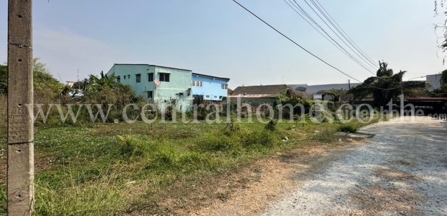 ที่ดินเปล่า ซอยไผ่เตย 1 แปลงริม หลังบิ๊กซี ห้วยจรเข้ – นครปฐม
