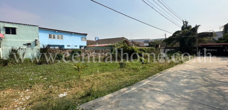 ที่ดินเปล่า ซอยไผ่เตย 1 แปลงริม หลังบิ๊กซี ห้วยจรเข้ – นครปฐม