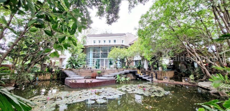 บ้านเดี่ยว 416 ตารางวา ทวีวัฒนา – ศาลาธรรมสพน์ พร้อมบ้านสไตล์รีสอร์ท 2 หลัง