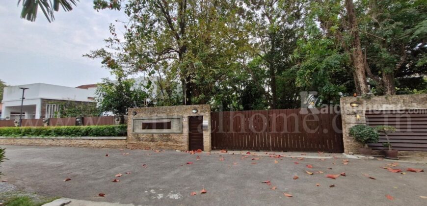 บ้านเดี่ยว 416 ตารางวา ทวีวัฒนา – ศาลาธรรมสพน์ พร้อมบ้านสไตล์รีสอร์ท 2 หลัง