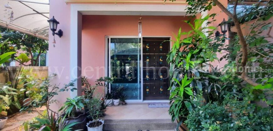 บ้านเดี่ยว หมู่บ้านภัสสร 14 ซอยกันตนา ใกล้ MRT สายสีม่วง สถานีตลาดบางใหญ่