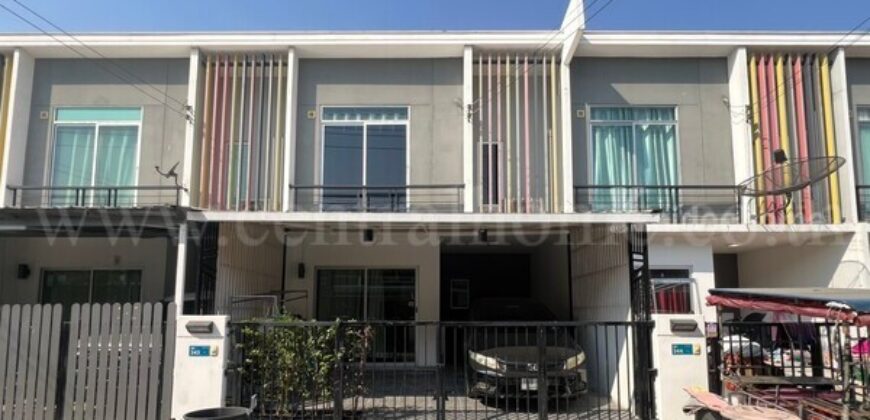 ทาวน์เฮ้าส์ บ้านพฤกษา 119 รังสิต – คลอง 2 ถนนเลียบคลองสอง